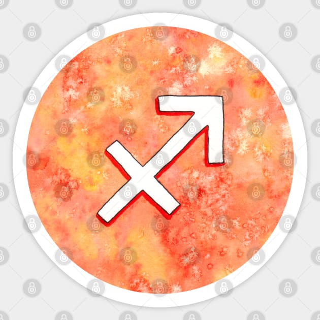 Sagittarius astrological sign Sticker by Savousepate